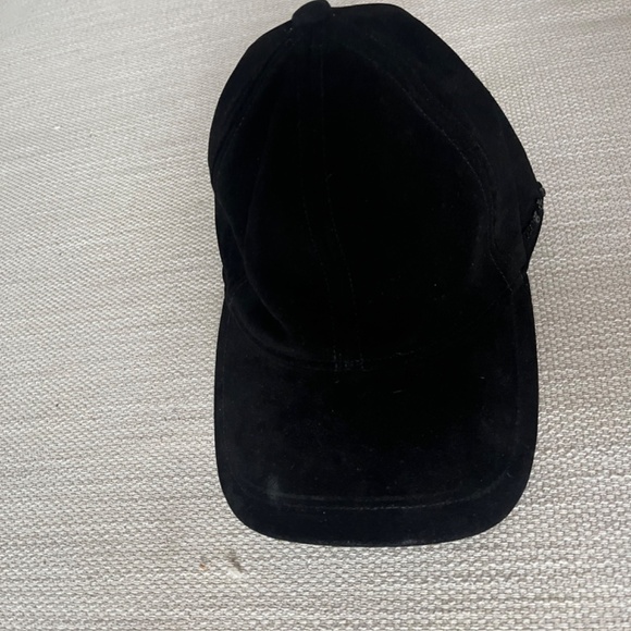 Rag and Bone black suede cap